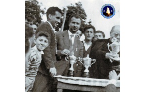 1956 - La entrega de trofeos